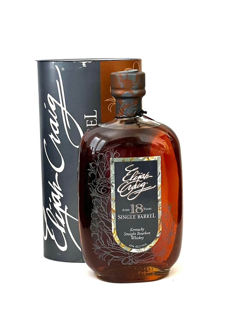 Elijah Craig 18 Year Single Barrel Script Label 1990 – Vintage Bourbon Shop